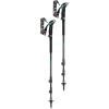LEKI Makalu Lite AS Trekking Poles – Aluminum Collapsible Lightweight Walking Poles for Hiking(Black-Anthracite)