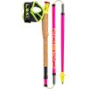 LEKI Ultratrail FX.One Trekking Poles – Carbon Foldable Ultralight Poles for Hiking & Trail Running(Pink-Black)