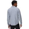 Men’s Astroman Long Sleeve Sun Shirt(Galactic Plaid)