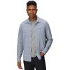 Men’s Astroman Long Sleeve Sun Shirt(Galactic Plaid)