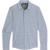 Men’s Astroman Long Sleeve Sun Shirt(Galactic Plaid)