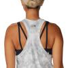 Mountain Hardwear Women’s Crater Lake Tank(Grey Ice Spore Dye Print)