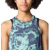 Mountain Hardwear Women’s Crater Lake Tank(Lapis Dusk Spore Dye Print)