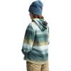 Mountain Hardwear Women’s Microchill Snap Neck Pullover(Blue Sage Gradient Stripe)