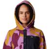 Mountain Hardwear Women’s Microchill Snap Neck Pullover(Lilac Glow Snowdrifts Print)