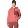Mountain Hardwear Women’s Microchill Snap Neck Pullover(Mars Red)