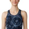 Mountain Hardwear Womens Mountain Stretch Dress(Blue Slate Spore Dye Print)