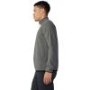Mountain Hardwear mens Microchill 1/4 Zip Pullover(Foil Grey Heather)