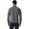 Mountain Hardwear mens Microchill 1/4 Zip Pullover(Foil Grey Heather)