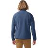 Mountain Hardwear mens Microchill 1/4 Zip Pullover(Hardwear Navy Heather)