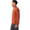 Mountain Hardwear mens Microchill 1/4 Zip Pullover(Iron Oxide Heather)