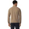 Mountain Hardwear mens Microchill 1/4 Zip Pullover(Trail Dust Heather)