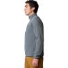 Mountain Hardwear mens Microchill 1/4 Zip Pullover(Volcanic Heather)