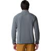Mountain Hardwear mens Microchill 1/4 Zip Pullover(Volcanic Heather)