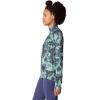 Mountain Hardwear womens Crater Lake 1/2 Zip(Lapis Dusk Spore Dye Print)