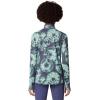 Mountain Hardwear womens Crater Lake 1/2 Zip(Lapis Dusk Spore Dye Print)