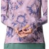 Mountain Hardwear womens Crater Lake 1/2 Zip(Wisteria Spore Dye Print)