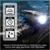 NiteRider Lumina Pro 1000 + Vmax+ 150 Bike Light Set USB-C Rechargeable Bicycle Headlight LED Front and Rear Combo IP64 Water Resistant Mountain Road City Commuting Cycling Safety Flash