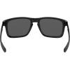 Oakley Men’s Oo9384 Holbrook Mix Rectangular Sunglasses(Polished Black/Prizm Black Polarized)