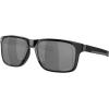Oakley Men’s Oo9384 Holbrook Mix Rectangular Sunglasses(Polished Black/Prizm Black Polarized)