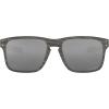 Oakley Men’s Oo9384 Holbrook Mix Rectangular Sunglasses(Woodgrain/Prizm Black)