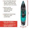 Old Town Sportsman AutoPilot 136 Motorized Fishing Kayak with Minn Kota Trolling Motor(Photic Camo)