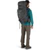Osprey Aether Plus 70L Men’s Backpacking Backpack, Eclipse Grey, S/M(Eclipse Grey)