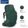 Osprey Aether Plus 85L Men’s Backpacking Backpack, Axo Green, L/XL(Black)