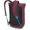 Osprey Arcane Roll Top Commuter Backpack, Black(Allium Red/Brindle Brown)