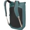 Osprey Arcane Roll Top Commuter Backpack, Black(Cascade Blue)