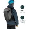 Osprey Soelden Pro 32L Men’s Ski and Snowboard Backpack with E2 Airbag System, Red Mountain(Red Mountain)