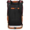 Osprey Transporter Roll Top Laptop Backpack, Red Mountain(Palm Leaf Glitch Print)