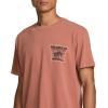 RVCA Men’s Balance Box Short Sleeve Tee(After Hours | Dusty Red)