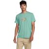 RVCA Men’s Balance Box Short Sleeve Tee(Bottle Green)
