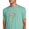 RVCA Men’s Balance Box Short Sleeve Tee(Bottle Green)