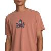 RVCA Men’s Balance Box Short Sleeve Tee(Burn Notice | Dusty Red)