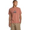 RVCA Men’s Balance Box Short Sleeve Tee(Burn Notice | Dusty Red)