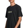 RVCA Men’s Balance Box Short Sleeve Tee(Crossed Palms | Pirate Black)