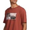 RVCA Men’s Balance Box Short Sleeve Tee(Dusty Red)