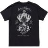 RVCA Men’s Balance Box Short Sleeve Tee(Invisible Man Pocket | Black)