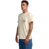 RVCA Men’s Balance Box Short Sleeve Tee(Invisible Man Pocket | Silver Bleach)