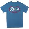 RVCA Men’s Balance Box Short Sleeve Tee(Oval Script | Cool Blue)