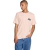 RVCA Men’s Balance Box Short Sleeve Tee(Peach)