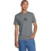 RVCA Men’s Balance Box Short Sleeve Tee(Smoke)