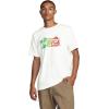 RVCA Men’s Balance Box Short Sleeve Tee(Vibrations | Antique White)