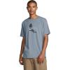 RVCA Men’s Balance Box Short Sleeve Tee(Vintage Navy)