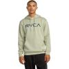 RVCA Men’s Big Label Hoodie(Big Rvca | Light Olive)