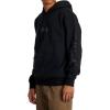 RVCA Men’s Big Label Hoodie(Black)