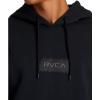 RVCA Men’s Big Label Hoodie(Black)