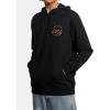 RVCA Men’s Big Label Hoodie(Black (Trax))